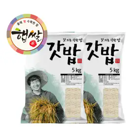 상품 이미지: 그린올린 갓밥 갓쌀 7분도미 10kg / 5kg x 2봉 / 2026년산