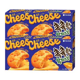 상품 이미지: 오리온 촉촉한 황치즈칩 16P 320g x 4개