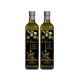 상품 이미지: 알바레즈 엑스트라 버진 올리브오일 500ml 2병 스페인 피쿠알 냉압착 올리브유