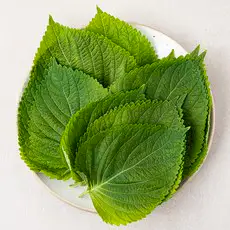 상품 이미지: 국내산 깻잎, 60g, 1팩