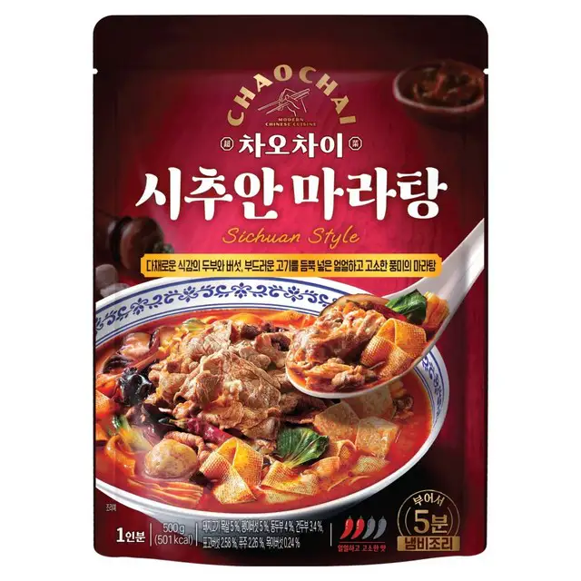 상품 이미지: 차오차이 시추안 마라탕, 500g, 1개