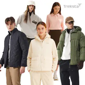 상품 이미지: 트렉스타/머렐/르까프/코몽트 外 역시즌 땡처리 특가/15%+ N%쿠폰/무료배송/최대95%할인/패딩/팬츠/티셔츠