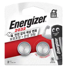 상품 이미지: 에너자이저 리튬 코인 건전지 CR2032, 2개입, 1개