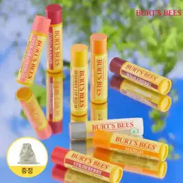 상품 이미지: [린넨파우치 증정!][버츠비] 모이스춰라이징 립 밤 4.25g 9종 중 택 3
