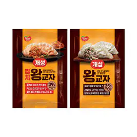 상품 이미지: 동원 개성김치왕교자 1140g, 1개 + 개성왕교자 1140g, 1개