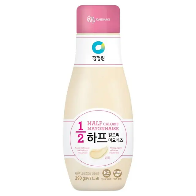상품 이미지: 청정원 하프칼로리 마요네즈, 1개, 290g