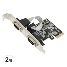 상품 이미지: 넥시 RS232 2포트 PCI-Express 카드 NX-RS232EX-2P / NX1328, 2개