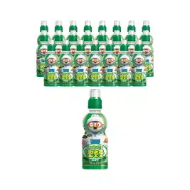 상품 이미지: [팔도] 뽀로로 사과 235ml, 24개