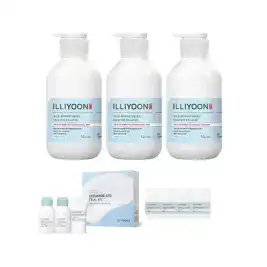 상품 이미지: 일리윤 세라마이드 아토 로션 564ml, 3개+증정(3종 키트(로션 50ml, 1개 + 크림, 30ml, 1개 + 탑투토워시 50ml, 1개) + 아토집중 크림 5ml, 4개))