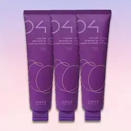 상품 이미지: 아모스 컬링에센스 2X 피치블라썸 NEW 150ml 3개 탄력웨이브 향좋은 헤어에센스크림