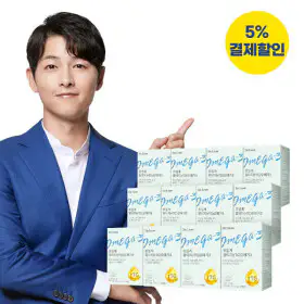 상품 이미지: 닥터린 초임계 알티지(rTG) 오메가3 (송중기 오메가) 12박스 10%적립+레몬생강즙+쇼핑백증정~9/22