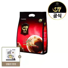 상품 이미지: G7 퓨어블랙 2g 200개입 + 레전드 스페셜 인스턴트 커피 3종 키트 / 베트남 원두 커피 다크 아메리카노