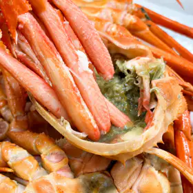 상품 이미지: 선주발송 시즌 첫조업 구룡포 자숙 홍게 A급 3kg (8-12미) 수율 80%-90% 3KG+2KG 총 5KG특가