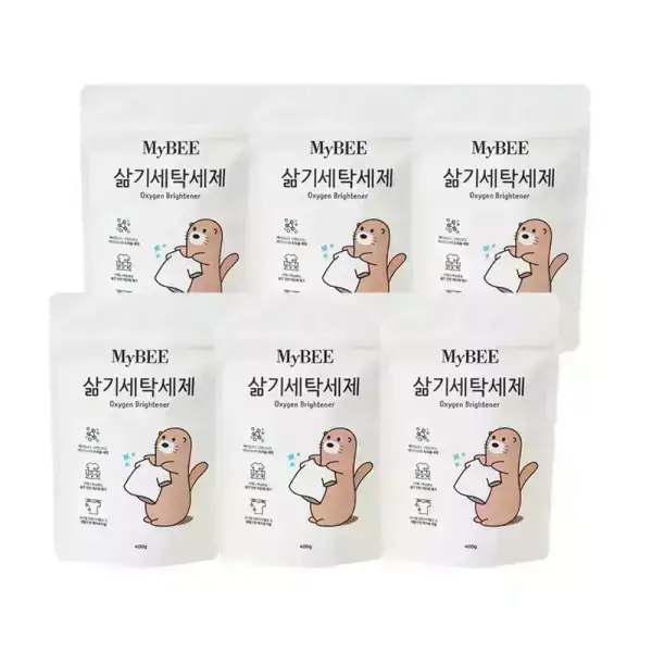 상품 이미지: 초핫딜 마이비 삶기세탁세제 리필(400g) 6팩