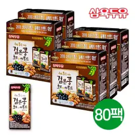 상품 이미지: 삼육두유 검은콩호두와아몬드 80팩