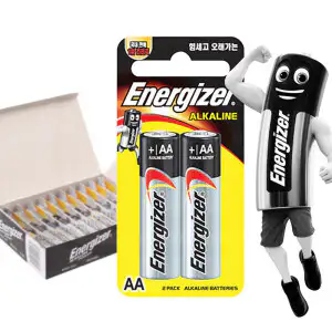 상품 이미지: 에너자이저 건전지 40알 1.5V AA/AAA(택1) 2개입 20팩