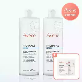 상품 이미지: 아벤느 이드랑스 딥 모이스트 로션 400ml 2개+제라캄 로션 10ml 2개 추가증정