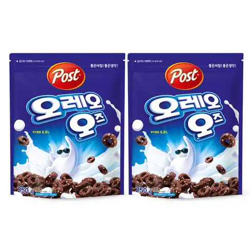 상품 이미지: 오레오오즈 시리얼, 250g, 2개