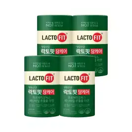 상품 이미지: 종근당건강 공식 락토핏 당케어 60포 4통 (240일분)