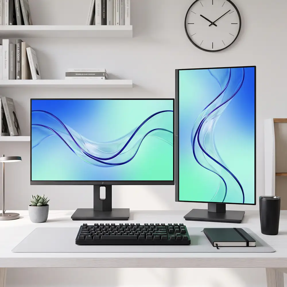 상품 이미지: ★사전예약특가+리뷰2천원★ 주연테크 V27Q120MC QHD 모니터 120Hz USB-C 피벗 68~69cm(27인치), 무결점
