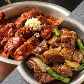 상품 이미지: 대구 동인동 돼지갈비찜 1kg+1kg/ 후기인증맛집/ 중독적인 맛 뼈갈비찜