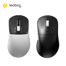 상품 이미지: LEOBOG GM5 Max 레오보그 무선 게이밍 마우스 블루투스 3모드 경량화 듀얼 8K 500mAh 57g
