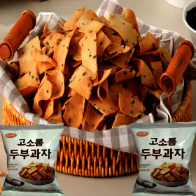상품 이미지: 다식담 수제 두부과자 두부스낵 간식 80g 10팩