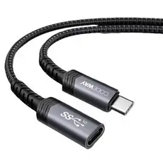 상품 이미지: 코드웨이 USB 3.2 C타입 GEN2 연장케이블, 1개, 0.25m