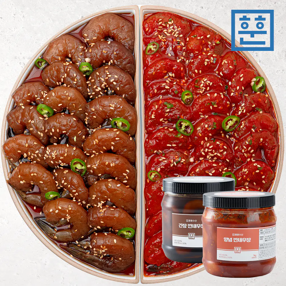 상품 이미지: 훈훈 깐새우장 간장/양념 1kg