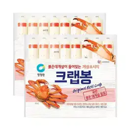 상품 이미지: 청정원 크랩봉 480g(30g, 16입), 2개