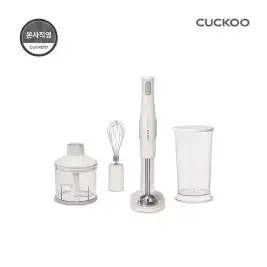 상품 이미지: [카드+T멤 5.9만] 쿠쿠 스테인리스 2중날 4in1 무선 핸드블렌더 CFM-KC20HWM 믹서기·다지기·거품기