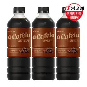 상품 이미지: 빙그레 아카페라 아메리카노 과테말라 1L 12펫