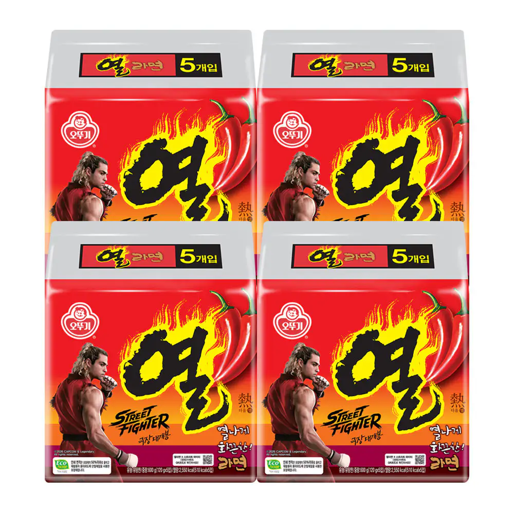 상품 이미지: 오뚜기 열라면 120g, 20개