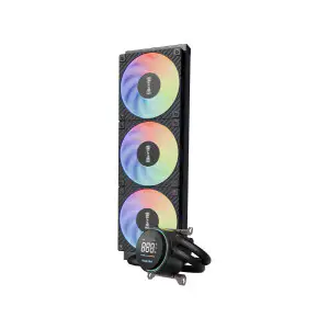 상품 이미지: 발키리 GLA-360 DIGITAL ARGB CPU수랭쿨러 블랙