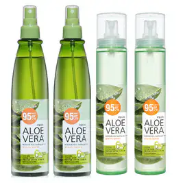 상품 이미지: 알로에베라 모이스처 수딩 젤 미스트 310ml 2개+125ml 2개/수분충전+피부진정+영양