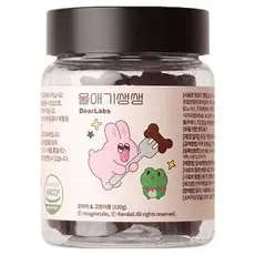 상품 이미지: 디어랩스 강아지 울애기쌩쌩 노견 눈 피부 관절 면역 장 종합영양제, 60정, 1개