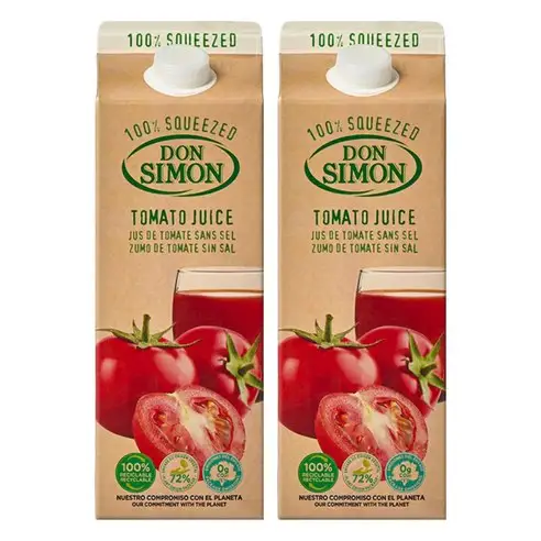 상품 이미지: 돈시몬 생과일 착즙 100% 토마토주스, 2L, 2개
