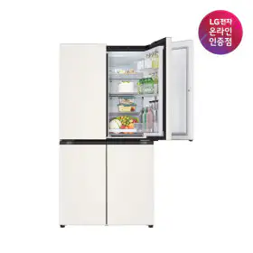 상품 이미지: LG 디오스 AI 오브제컬렉션 냉장고 (매직스페이스) T876MEE111 1등급 4도어