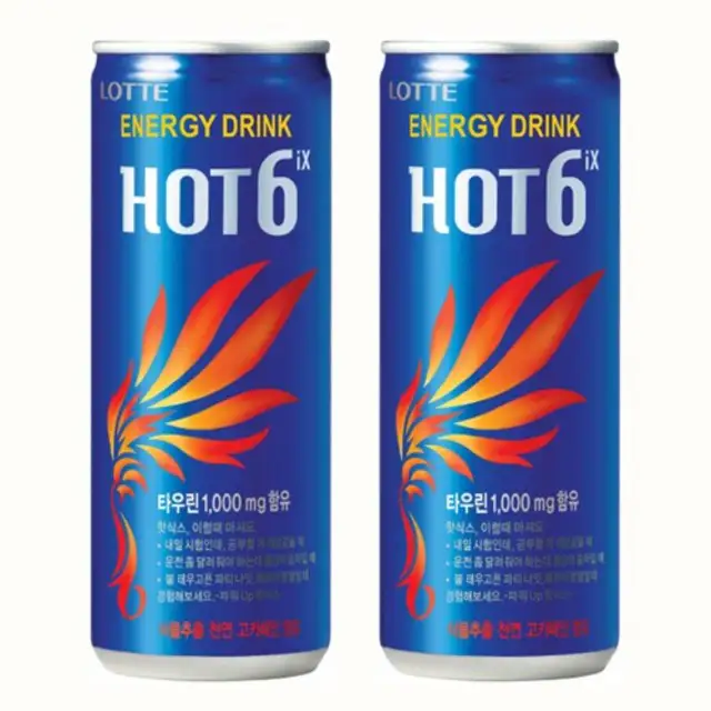 상품 이미지: 핫식스 오리지널 에너지음료, 250ml, 30개
