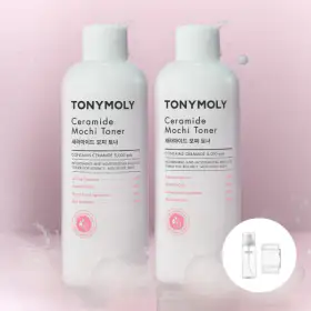상품 이미지: (new) (1+1) 세라마이드 모찌 토너 500ml(+화장솜 20매+ 미스트 공병 추가 증정)