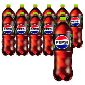 상품 이미지: 롯데칠성 펩시 제로콜라 라임향 (업소용) 1.25L x 12페트