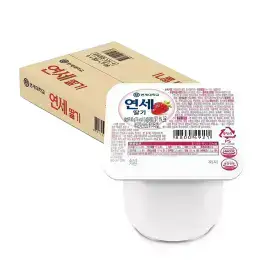 상품 이미지: [내일도착] 연세 요거트 딸기 80g x 24개