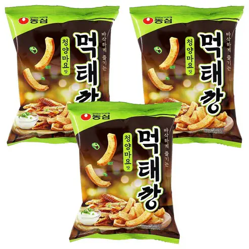 상품 이미지: 먹태깡 청양마요맛 스낵, 60g, 3개