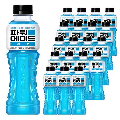 상품 이미지: 파워에이드 제로, 600ml, 20개