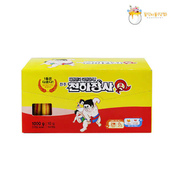 상품 이미지: 진주햄 천하장사 오리지날 소시지, 1000g (10gx100개)