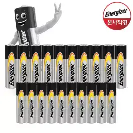 상품 이미지: 에너자이저 알카라인 건전지 AA ,AAA 10알+10알(총20알)