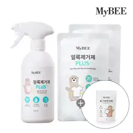 상품 이미지: 마이비 얼룩제거제 플러스 용기 (485ml) 1개+ 리필(400ml) 2개+삶기세제 리필 1팩
