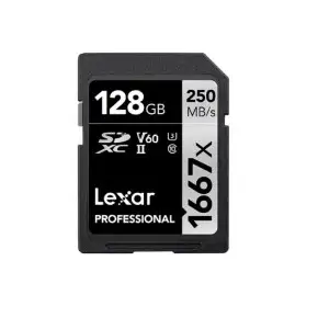 상품 이미지: 렉사 SDXC U3 Professional 1667X V60 MLC 128GB