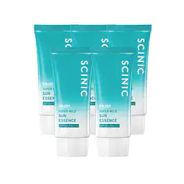 상품 이미지: 싸이닉 엔조이 슈퍼 마일드 수분 선에센스 50ml 5개/ 저자극 선크림 차단제