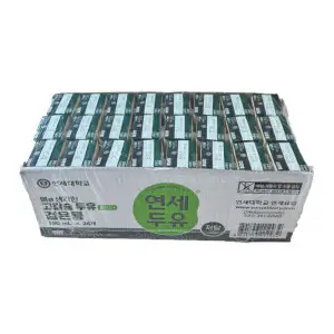 상품 이미지: 뼈를 생각한 고칼슘두유 검은콩190ml 48팩 저당 플러스